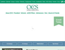 Tablet Screenshot of owensborocatholic.org